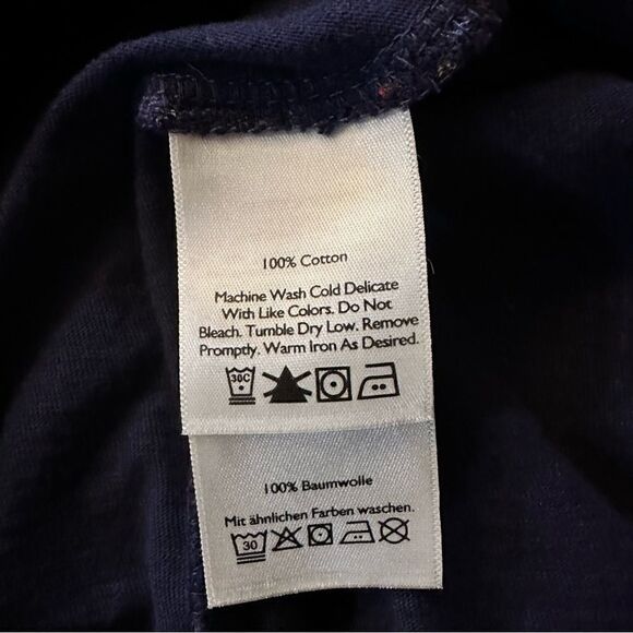 Eddie Bauer Blue Henley Dress Size Small - Picture 11 of 12